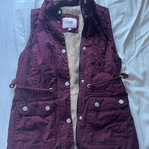 Maroon Vest
